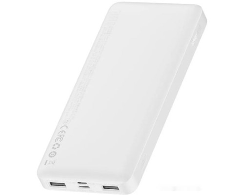 Портативное зарядное устройство Baseus Bipow Digital Display PPDML-I02 10000mAh (белый)