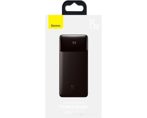 Портативное зарядное устройство Baseus Bipow Digital Display PPDML-I02 10000mAh (белый)