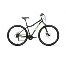 Велосипед ALTAIR MTB HT 29 2.0 disc (21, черный/ярко-зеленый, 2022)
