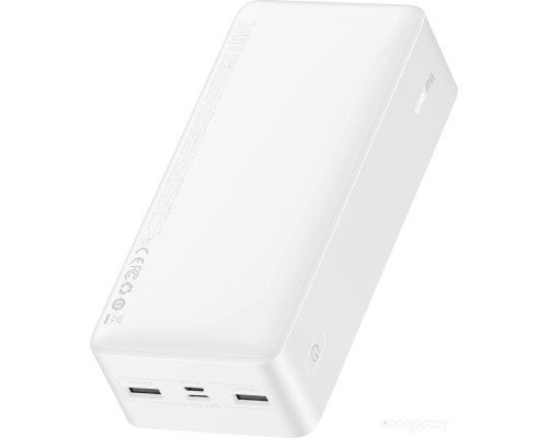 Портативное зарядное устройство Baseus Bipow Digital Display PPDML-K02 30000mAh (белый)