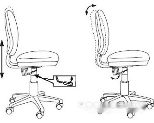 Компьютерное кресло Бюрократ CH-W213/TW-13A (розовый)