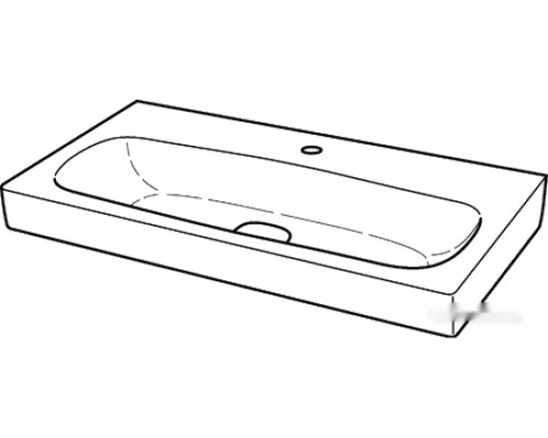 Умывальник Keramag Citterio 90x50 [123590000]