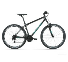Велосипед Forward Sporting 27.5 1.2 (17, черный/бирюзовый, 2022)