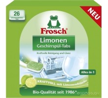 Таблетки для посудомоечной машины Frosch Лимон 26 шт