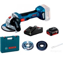 Угловая шлифмашина Bosch GWS 180-LI Professional 06019H9025 (с 1-им АКБ, кейс)