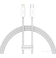 Кабель Baseus Lightning - USB Type-C CALD000002 (1 м, белый)