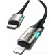 Кабель Baseus CATLYY-01 USB Type-C - Lightning (1 м, черный)