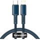 Кабель Baseus CATLGD-03 USB Type-C - Lightning (1 м, синий)