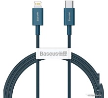 Кабель Baseus CATLYS-C03 USB Type-C - Lightning (2 м, синий)