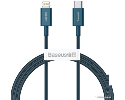 Кабель Baseus CATLYS-C03 USB Type-C - Lightning (2 м, синий)