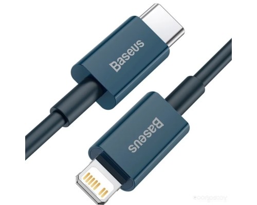 Кабель Baseus CATLYS-C03 USB Type-C - Lightning (2 м, синий)