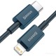 Кабель Baseus CATLYS-C03 USB Type-C - Lightning (2 м, синий)