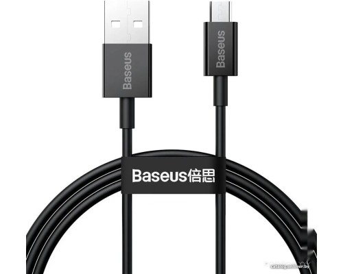 Кабель Baseus CAMYS-01 USB Type-A - microUSB (1 м, черный)