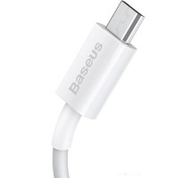 Кабель Baseus CAMYS-A02 USB Type-A - microUSB (2 м, белый)