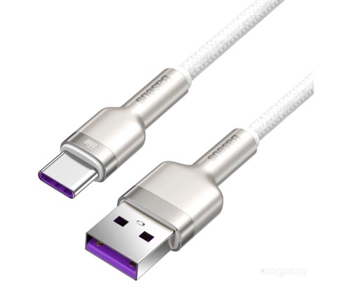 Кабель Baseus USB Type-A - USB Type-C CAKF000102 (1 м, белый)