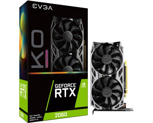 Видеокарта EVGA GeForce RTX 2060 KO Ultra Gaming 6GB GDDR6 06G-P4-2068-KR