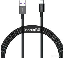 Кабель Baseus CATYS-A01 USB Type-A - USB Type-C (2 м, черный)