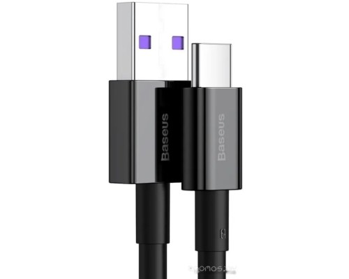 Кабель Baseus CATYS-A01 USB Type-A - USB Type-C (2 м, черный)