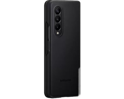 Чехол Samsung Leather Cover для Samsung Galaxy Z Fold3 (черный)