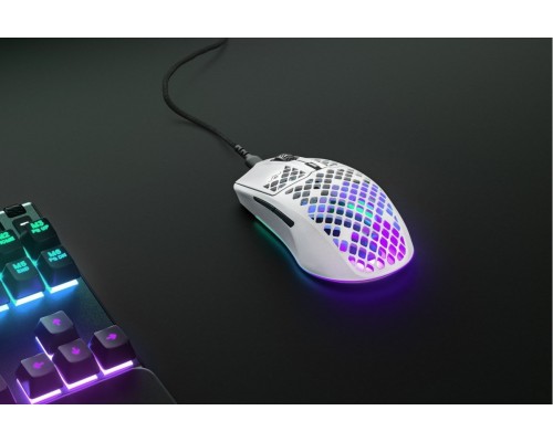 Игровая мышь SteelSeries Aerox 3 2022 Edition (белая)