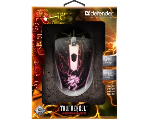 Игровая мышь Defender Thunderbolt GM-925