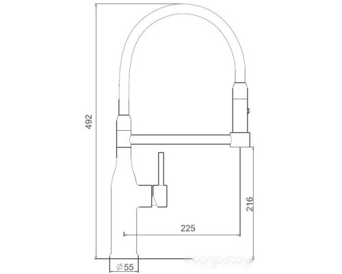 Смеситель Gappo G4398-51