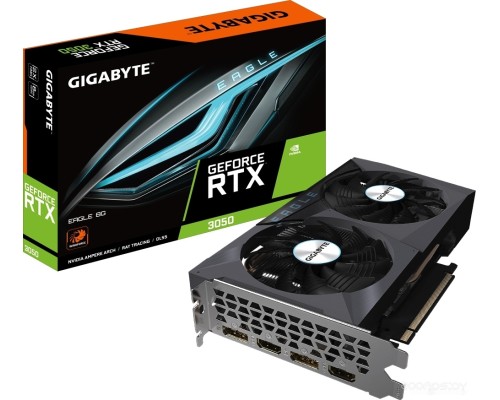 Видеокарта Gigabyte GeForce RTX 3050 Eagle 8G GV-N3050EAGLE-8GD