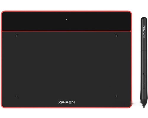 Графический планшет XP-Pen Deco Fun S (красный)