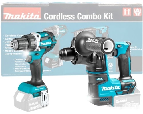 Makita DLX2278 (шуруповерт, перфоратор, без АКБ)