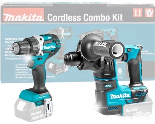 Makita DLX2271 (шуруповерт, перфоратор, без АКБ)