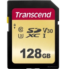 Карта памяти Transcend SDXC 500S 128GB