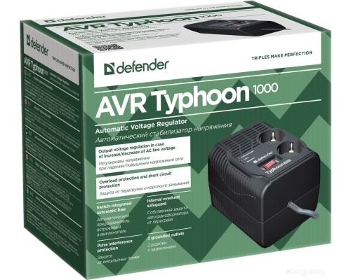 Стабилизатор напряжения Defender AVR Typhoon 1000