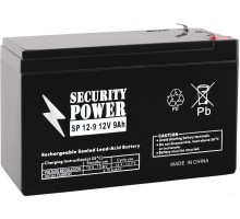 Аккумулятор для ИБП Security Power SP 12-9 F1 (12В/9 А·ч)