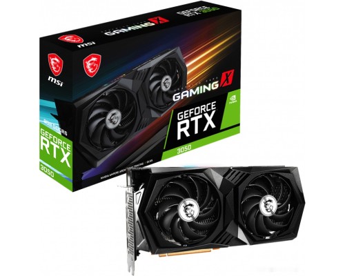 Видеокарта MSI GeForce RTX 3050 Gaming X 8G