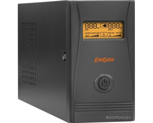 Источник бесперебойного питания Exegate Power Smart ULB-600.LCD.AVR.C13.RJ.USB