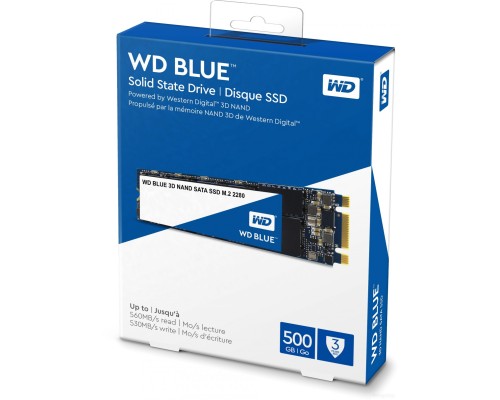 SSD Western Digital Blue 3D NAND 500GB WDS500G2B0B