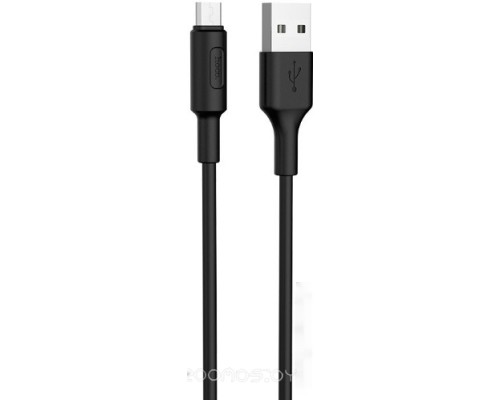 Кабель Hoco X25 microUSB (черный)