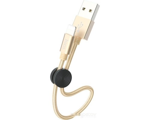 Кабель Hoco X35 USB Type-A - USB Type-C (0.25 м, золотой)