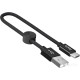 Кабель Hoco X35 USB Type-A - USB Type-C (0.25 м, черный)