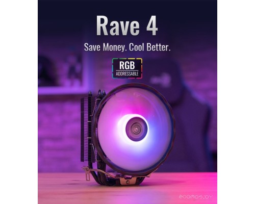 Кулер для процессора Aerocool Rave 4 ARGB