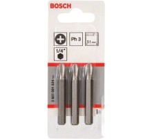 Набор бит Bosch 2607001524 (3 предмета)