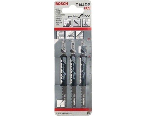 Набор оснастки Bosch 2608633A31 (3 предмета)