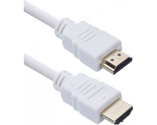 Кабель ACD ACD-DHHM1-18W HDMI - HDMI (1 м, белый)