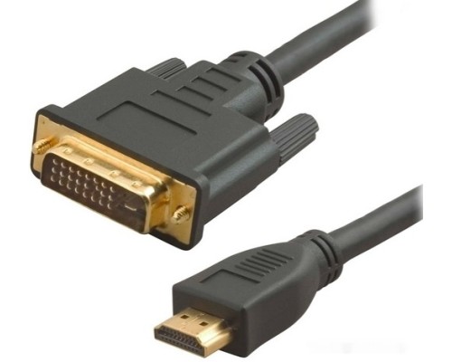 Кабель 5bites DVI - HDMI APC-080-020 (2 м, черный)