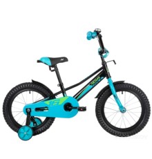 Детский велосипед Novatrack Valiant 16 2022 163VALIANT.BK22 (черный)
