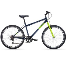 Велосипед ALTAIR MTB HT 26 1.0 р.19 2022 (темно-синий/зеленый)
