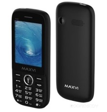 Кнопочный телефон MAXVI K20 (черный)