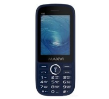 Кнопочный телефон MAXVI K20 (синий)