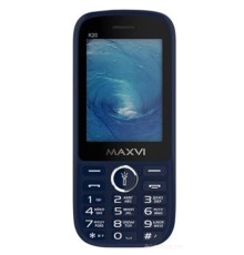 Кнопочный телефон MAXVI K20 (синий)