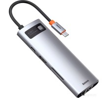 USB-хаб Baseus Metal Gleam Series 8-in-1 Type-C CAHUB-CV0G
